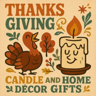 Thanksgiving Candle and Home Décor Gifts | Digital Guide for Candles and Home Decor Thanksgiving Gifts | Cozy Autumn Gifting Inspiration eBook