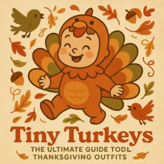 Tiny Turkeys: The Ultimate Guide to Toddler Thanksgiving Outfits | Digital Download eBook for Parents | Toddler Thanksgiving Outfit Ideas, DIY Tips & Holiday Inspiration