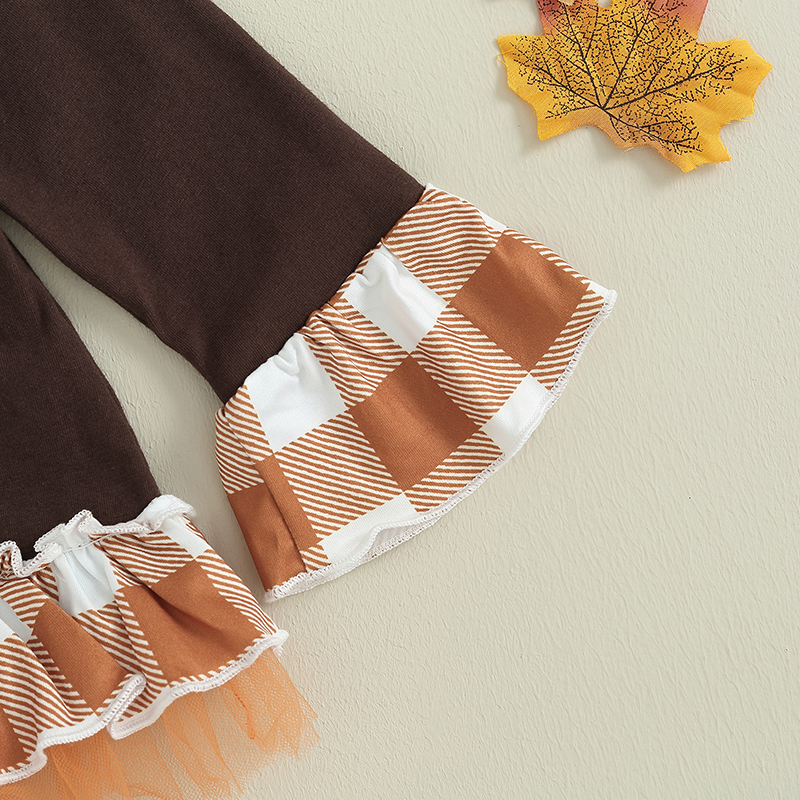Baby Girls' 3-Piece Thanksgiving Outfit Set - Fun and Stylish - Image 6