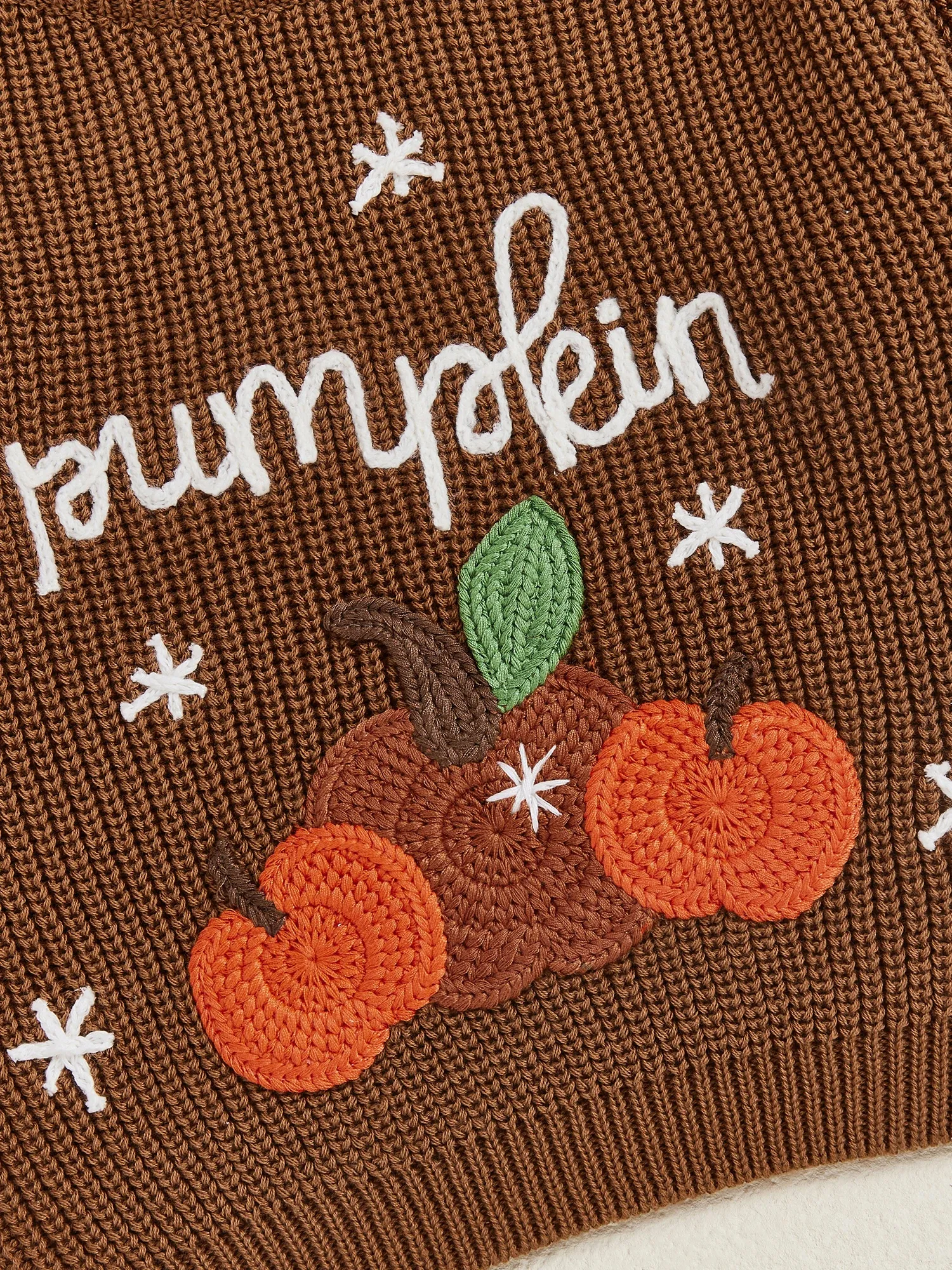 Kids Embroidered Sweatshirt – Pumpkin, Truck Designs - Image 5