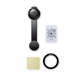 Universal Magnetic Car Phone Holder with 360° Rotation and Suction Cup Mount