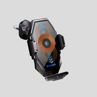 15W Wireless Car Mount Charger – Fast Charging, Air Vent & Suction Cup Compatible