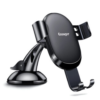 Universal Gravity Car Phone Holder for iPhone & Samsung – Adjustable Mount Stand