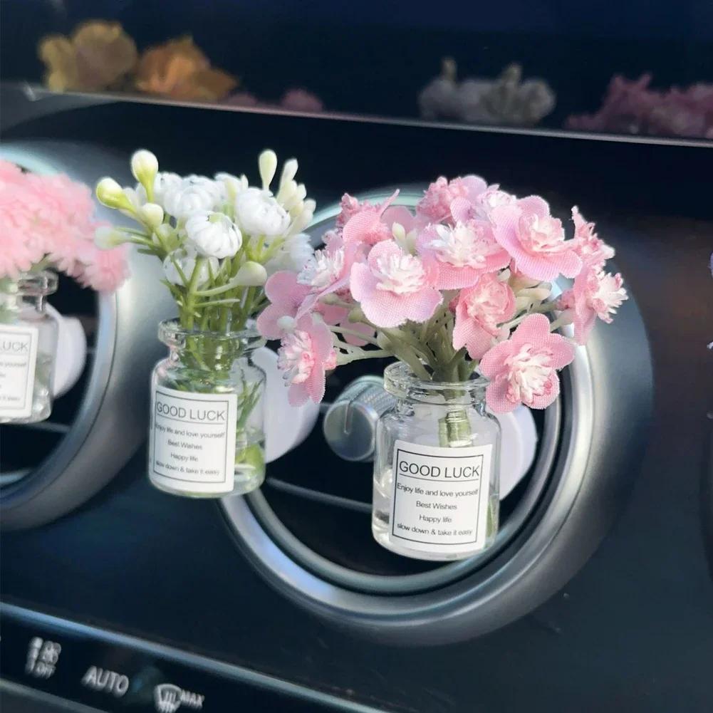 Auto Air Outlet Flower Vase Clips - Charming Car Ornaments - Image 3