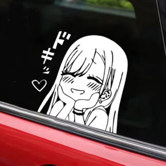 Cute Anime Girl JDM Car Sticker Vinyl Decal