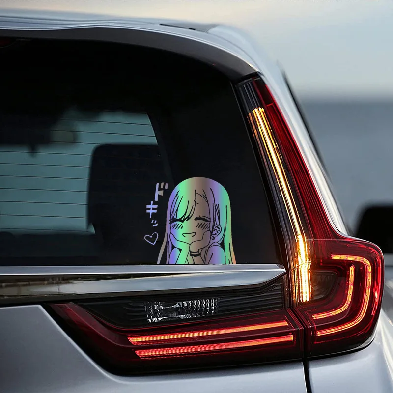 Cute Anime Girl JDM Car Sticker Vinyl Decal - Image 3