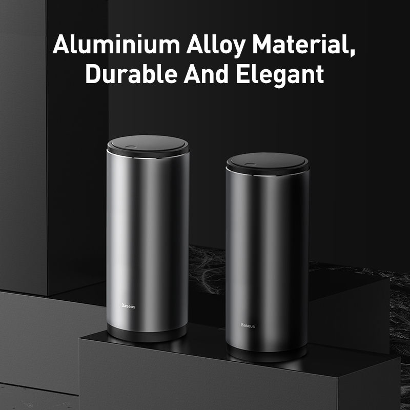 Car Trash Can & Organizer - Premium Aluminum Alloy Garbage Bin - Image 2