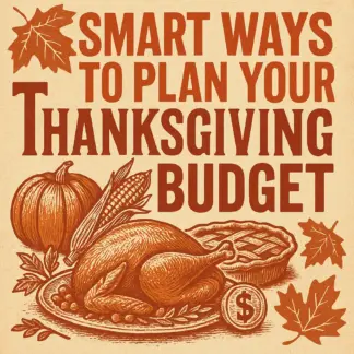Smart Ways to Plan Your Thanksgiving Budget | Printable Digital Guide for Stress-Free Holiday Planning | Thanksgiving Budget Planning Tips & Checklist