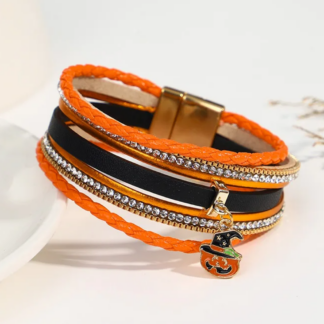 Boho Leather Wrap Bracelet for Women