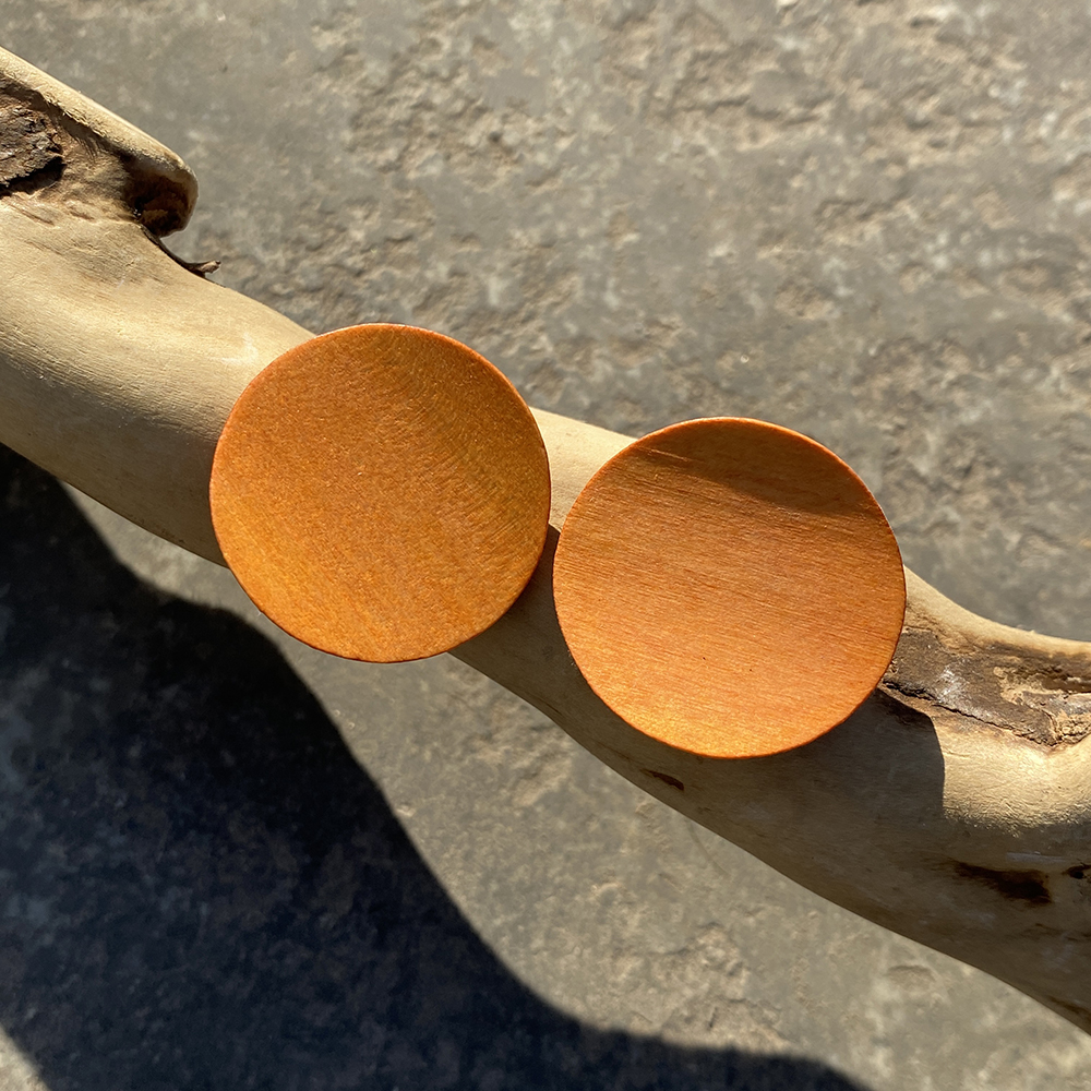 Retro Wooden Chip Earrings - Chic and Versatile Jewelry for Women - Image 4