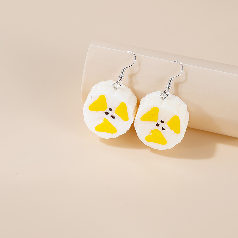 Whimsical Fruit & Pumpkin Pendant Earrings - Fun Jewelry for Any Occasion - Image 4