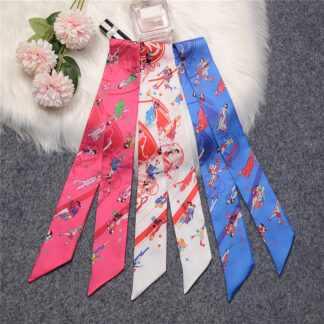 Luxury 100% Silk Scarf for Women – Elegant Neck, Hair & Bag Accessory