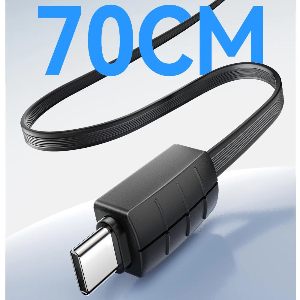 10000mAh Fast-Charge Power Bank with Retractable Cable & Digital Display - Image 4