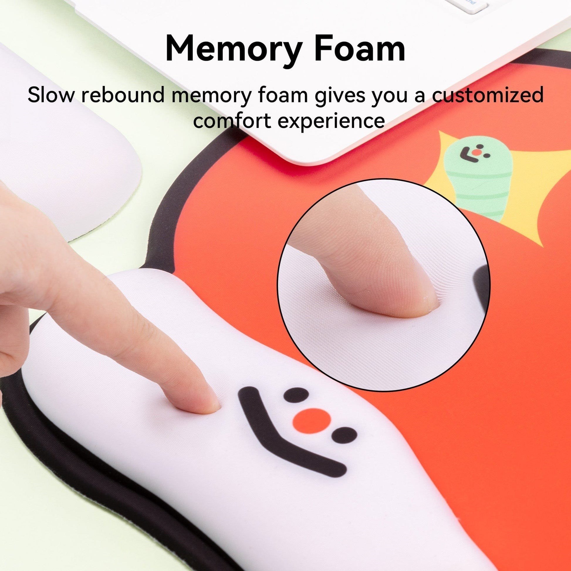 Poisonous Mushrooms Ergonomic Mouse Pad – Non-Slip & Waterproof - Image 4