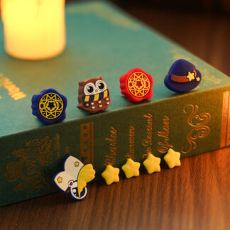 Magic School ABXY Button Caps & Thumb Grips for Nintendo Switch