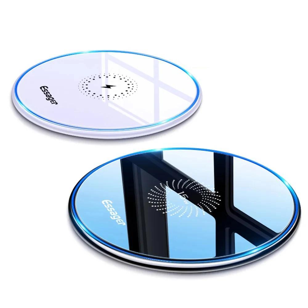 Magnetic 15W Qi Wireless Fast Charger Pad for iPhone & Samsung