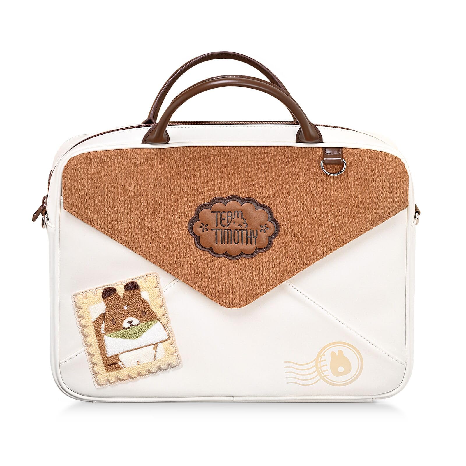 14-Inch PU Laptop Bag with Large Capacity