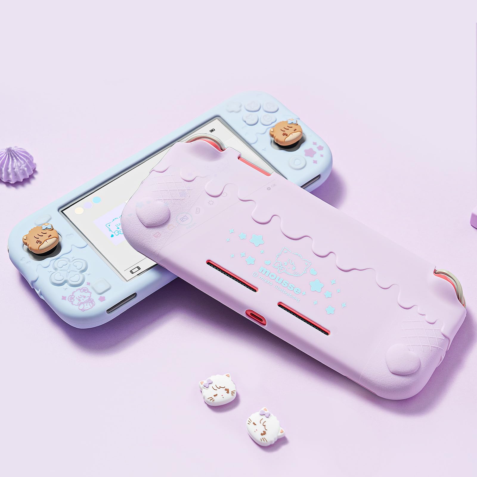 Soft Silicone Ice Cream Protective Case for Switch Lite - Image 6