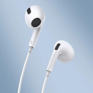 Wired In-Ear Earphones with Mic 3.5mm HiFi Stereo Sound