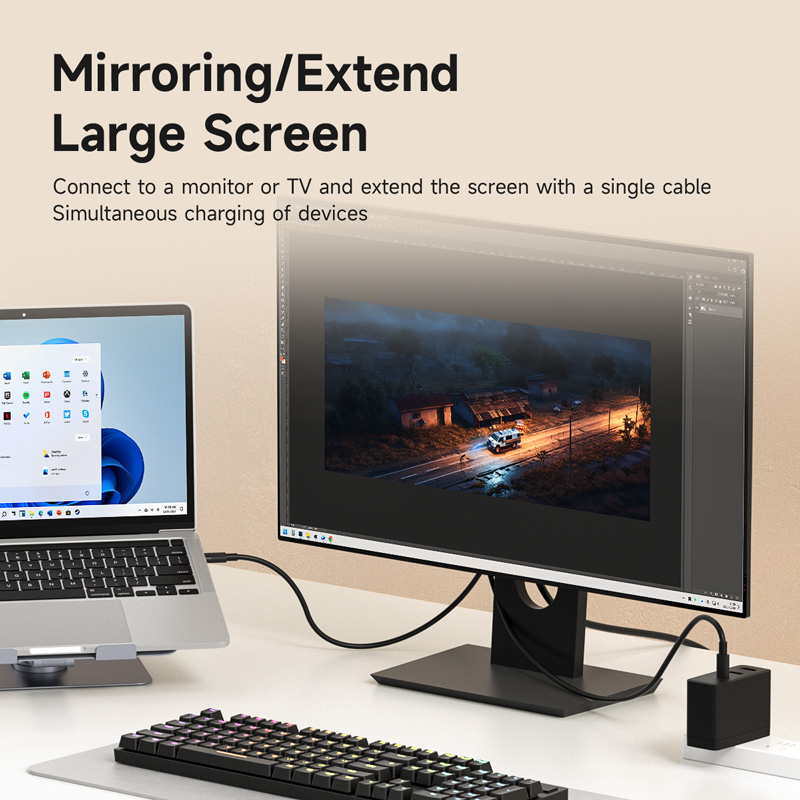 Switch Dock HDMI Adapter 8K HDR USB-C Hub - Image 3
