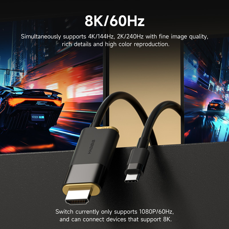 Switch Dock HDMI Adapter 8K HDR USB-C Hub - Image 6