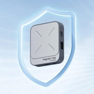 USB-C Magnetic Card Reader Hub - High-Speed SD MicroSD Adapter