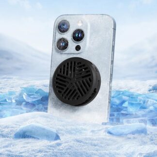 Magnetic Cell Phone Cooling Fan with 3-Speed Silent Radiator