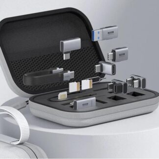 All-in-One USB C Adapter Kit with Fast Charging & Storage Box