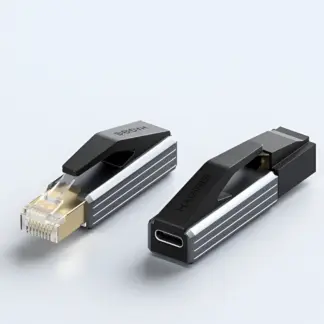 USB C to Ethernet Adapter 1Gbps Gigabit Network Converter for Laptops & Mobile Devices