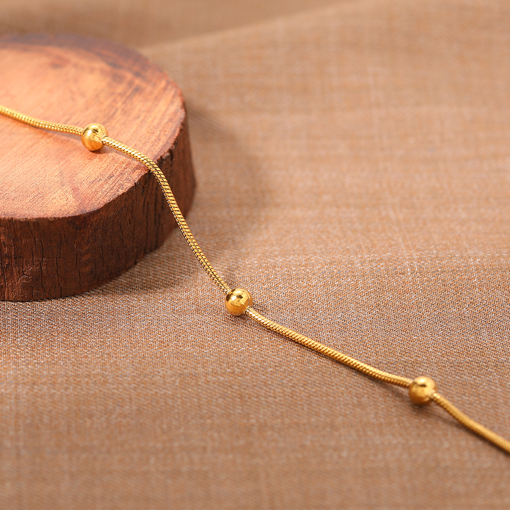 Stainless Steel Snake Chain Anklet for Women – Simple, Chic & Luxurious - Image 3