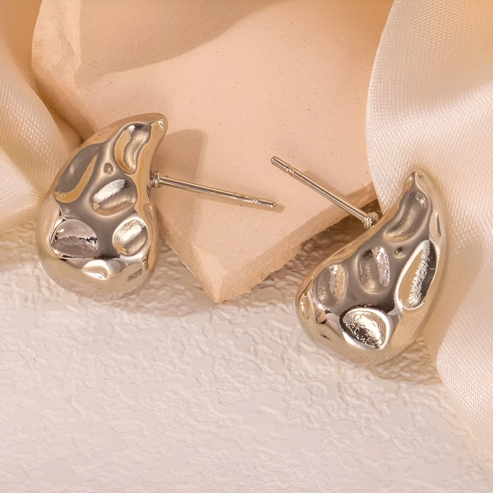 Elegant 316L Stainless Steel Water Drop Earrings for Women - Image 10