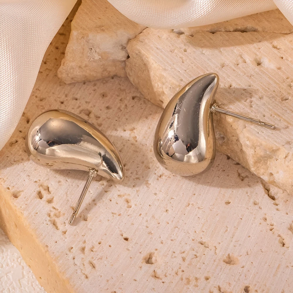 Elegant 316L Stainless Steel Water Drop Earrings for Women - Image 7
