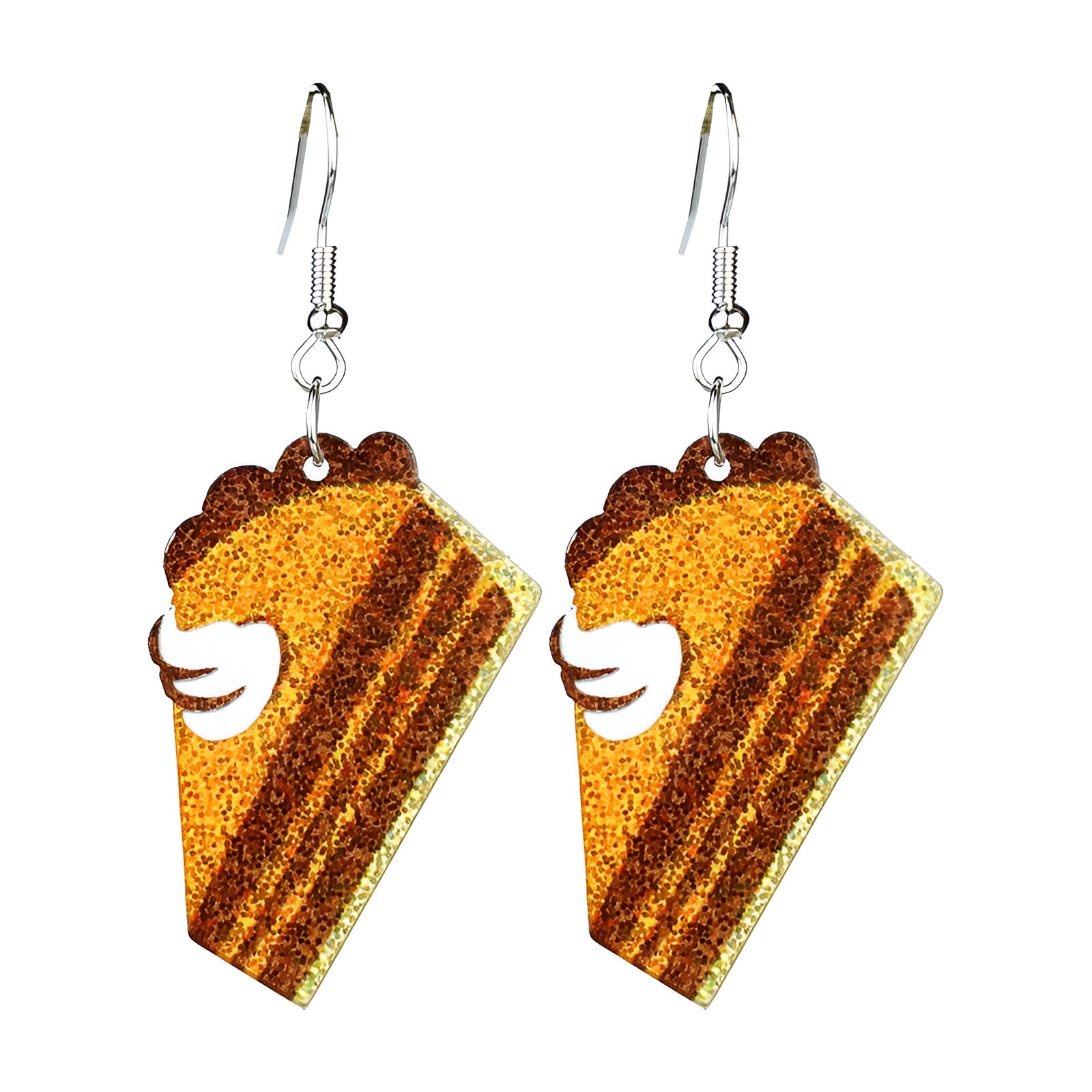 Autumn Thanksgiving Earrings - Turkey, Pumpkin & Sunflower Acrylic Jewelry - Image 5