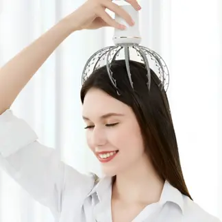 12-Claw Electric Head Massager with Remote | Stress & Fatigue Relief