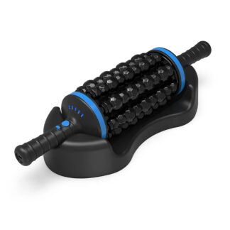 Cordless 360° Roller Body Massager – Deep Tissue Percussive Relief