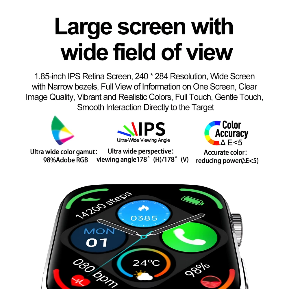 Women AI Smart Health Watch with HRV, PPG & NFC - Image 6