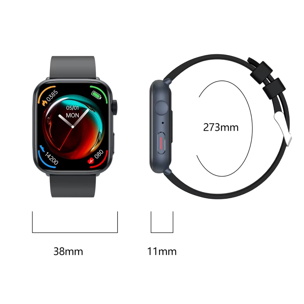 Women AI Smart Health Watch with HRV, PPG & NFC - Image 7