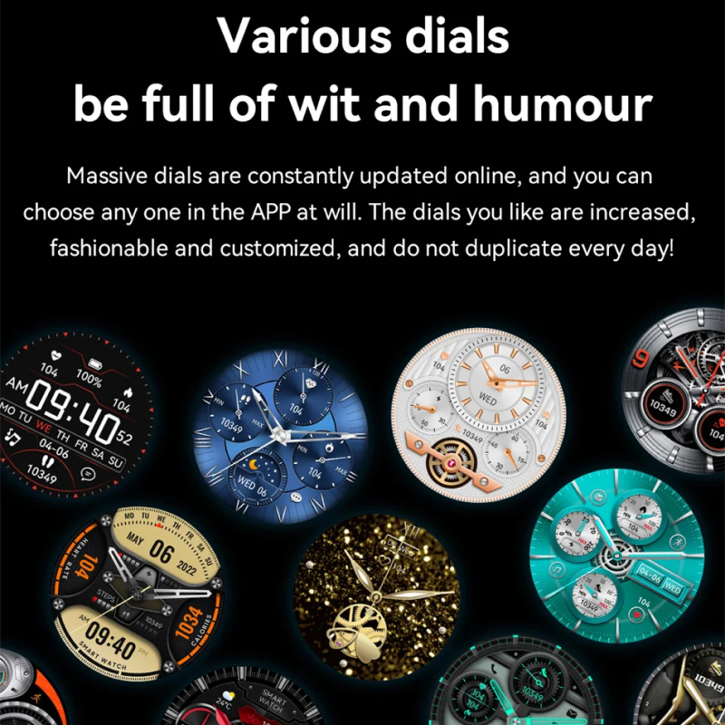 Elegant Women's Smartwatch with AMOLED Display & NFC | Waterproof Fitness Tracker - Image 2