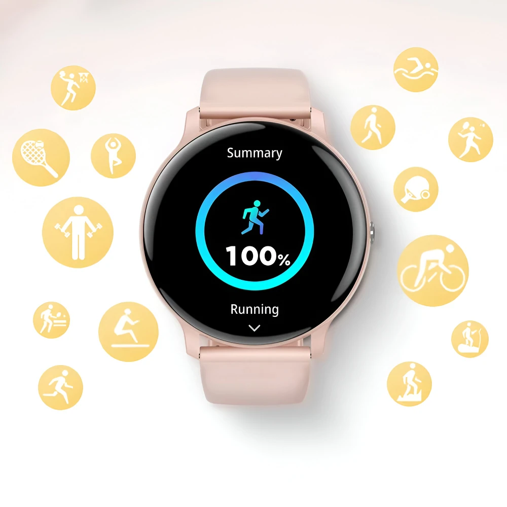 Bluetooth Smartwatch with Fitness & Health Tracking for Android and iOS - Image 4