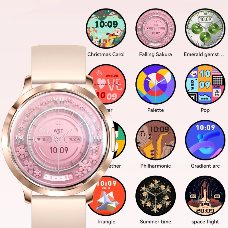 Elegant Smartwatch for Women with Bluetooth Calls & Fitness Tracking - Image 2