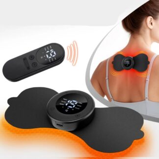 EMS Pulse Heating Neck & Body Massager with 6 Modes and 19 Intensity Levels