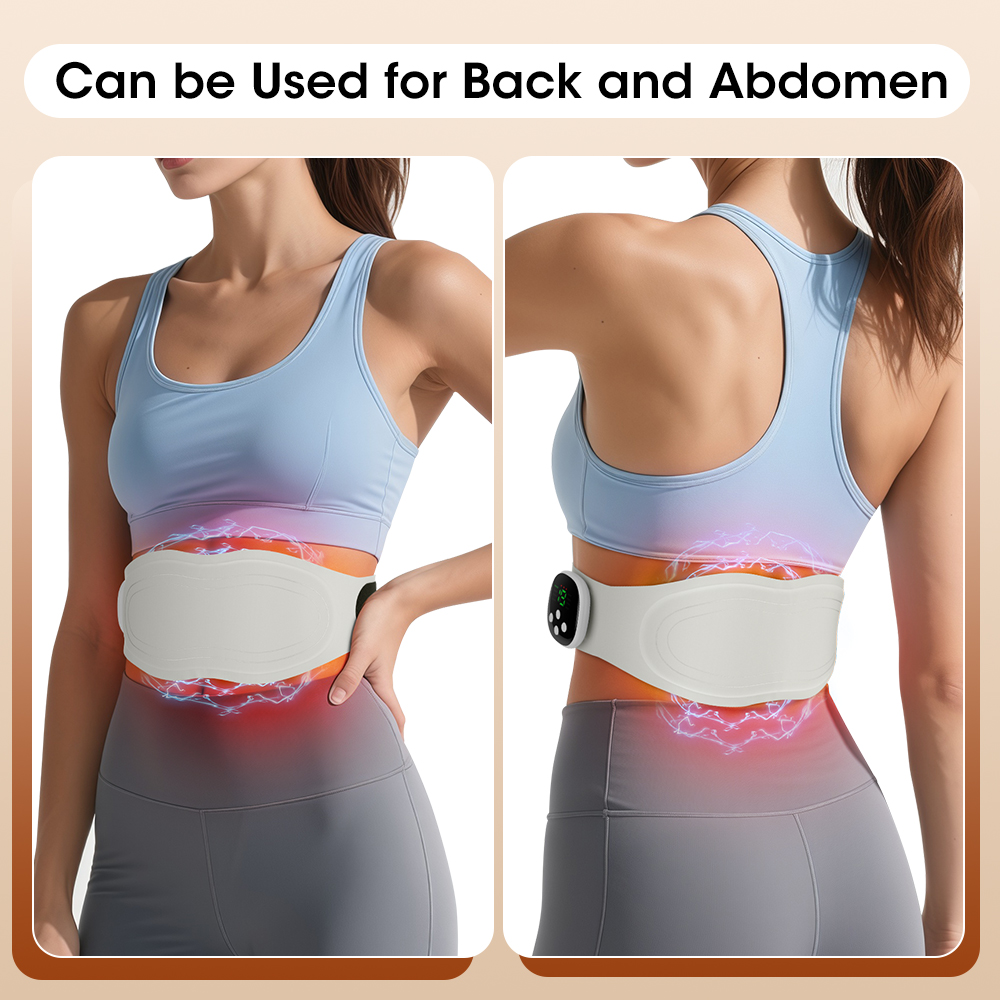 Electric Heating Waist Massager Belt with EMS & 8 Massage Modes - Image 5