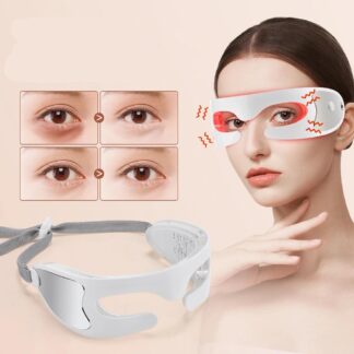 LED Eye Massager with Vibration – Anti-Aging, Dark Circles & Fine Line Therapy