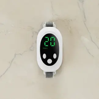 Microcurrent Sleep Aid Wristband with 20-Level EMS & Hand Massager