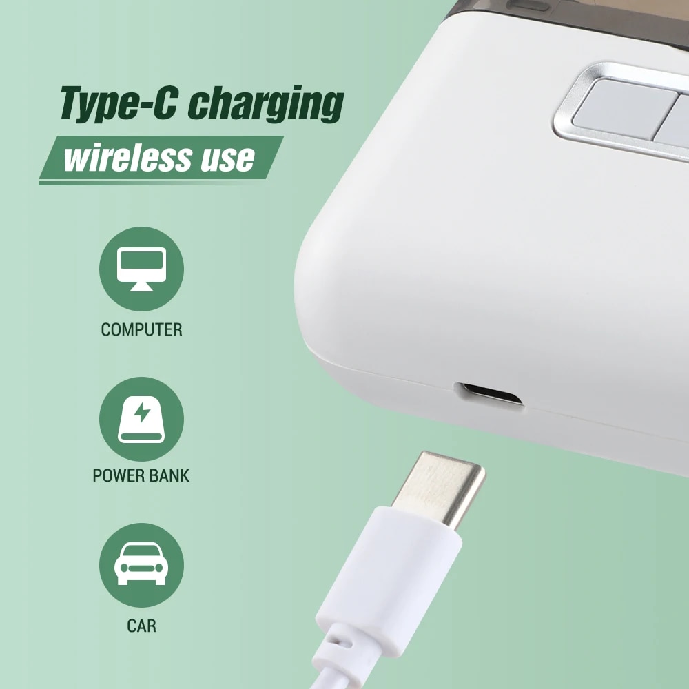 Automatic Electric Nail Clipper & Polisher with LED Light – USB Rechargeable - Image 3