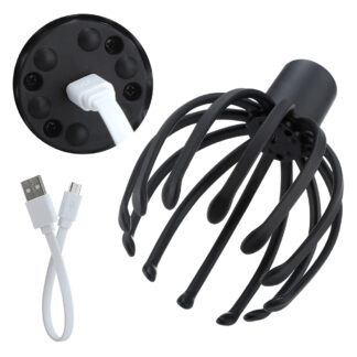 Electric Octopus Claw Scalp Massager – Stress Relief & Headache Relaxation Tool