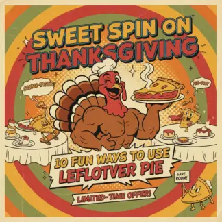 Sweet Spin on Thanksgiving: 10 Fun Ways to Use Leftover Pie – Digital Download Guide