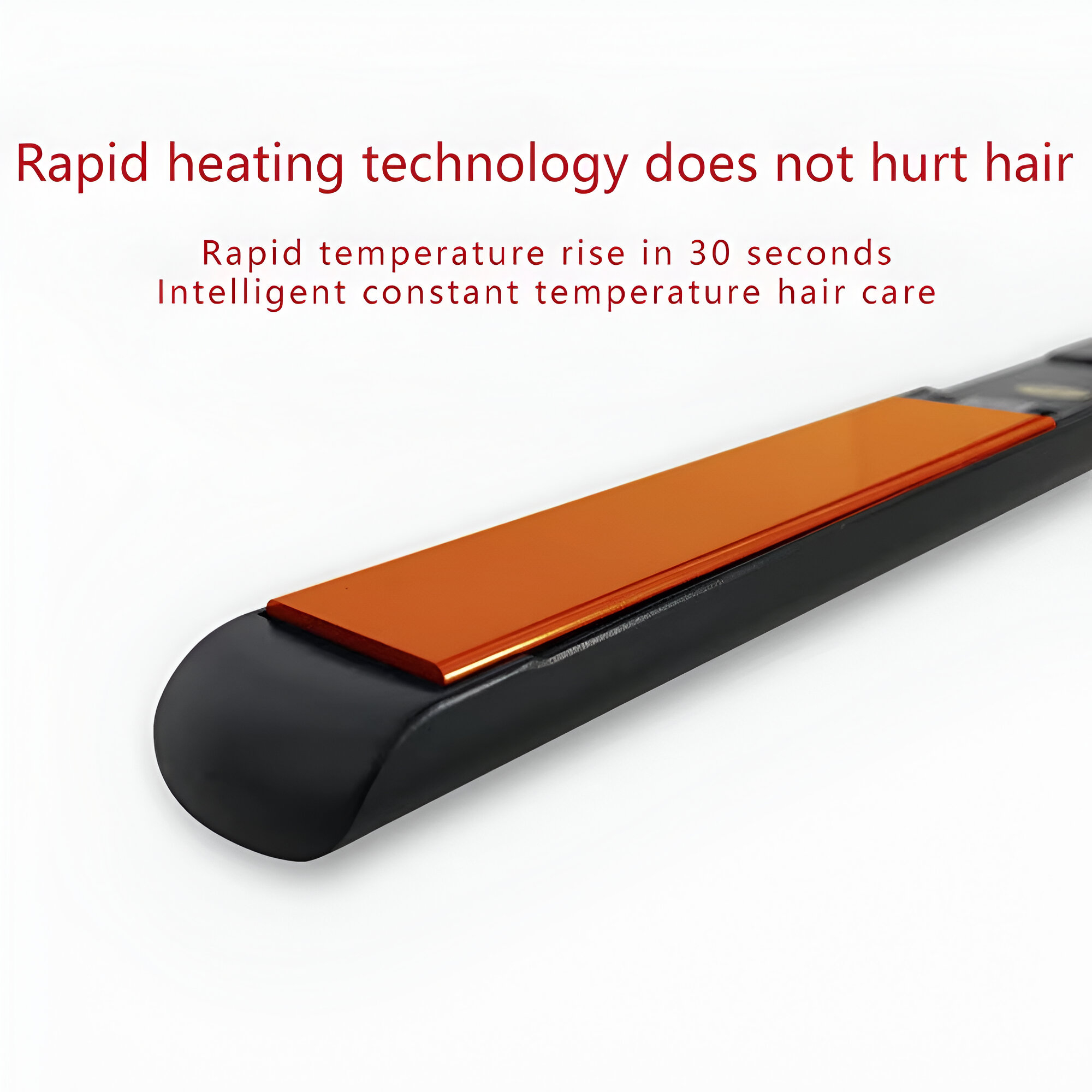 Professional Vibrating Titanium Hair Straightener for Smooth, Frizz-Free Styling - Image 4