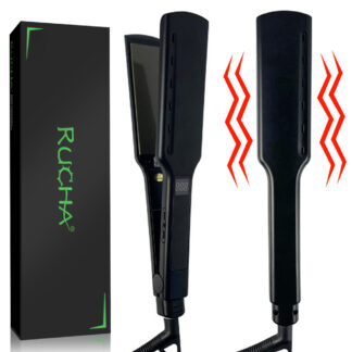Professional Vibrating Titanium Hair Straightener for Smooth, Frizz-Free Styling