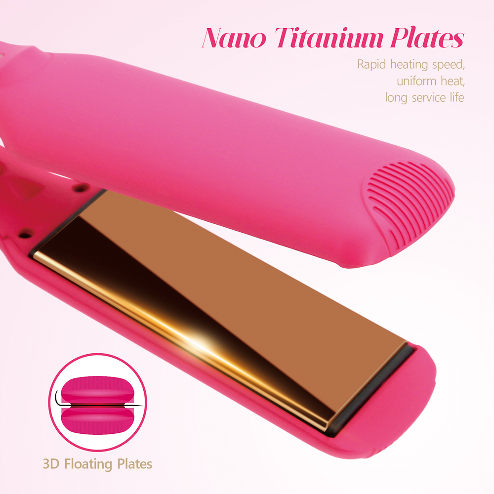 Infrared Mirror Titanium Hair Straightener - Image 4